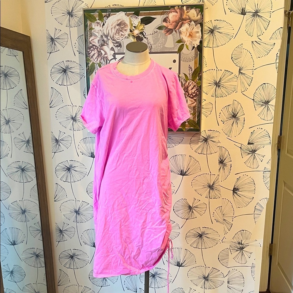 Universal thread L Pink T-Shirt Dress